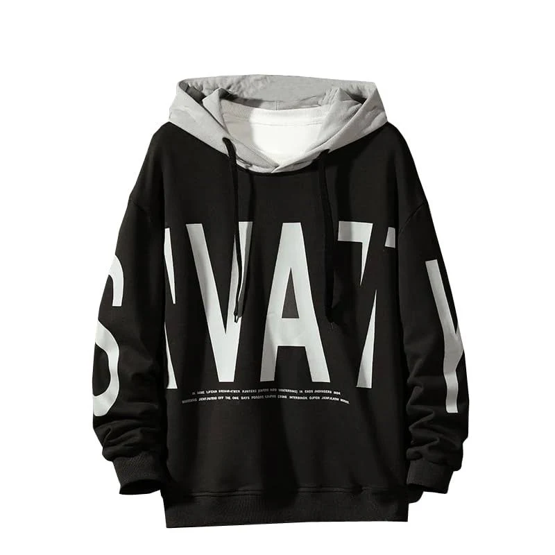 Tagas Men's Stylish Hooded Sweatshirt